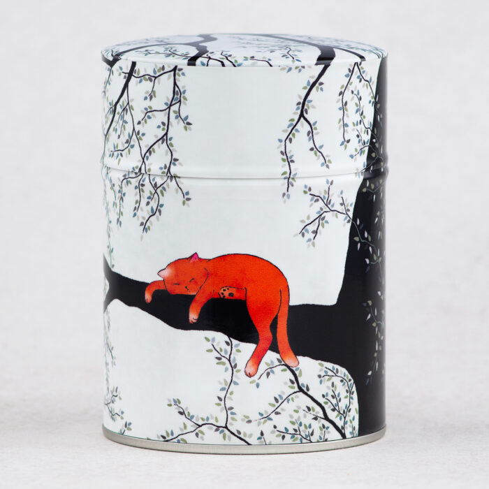 Illustrated tea box the nap