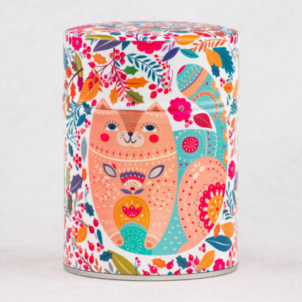 Boîte à thé illustrée Ozie