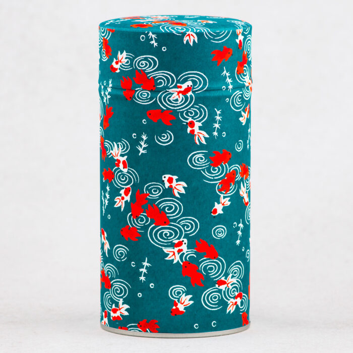 Grande boîte à thé washi Kazuga