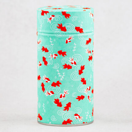 Grande boîte à thé washi Sakana
