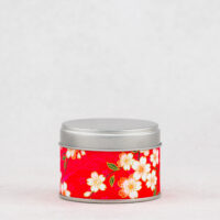 Petite boîte à thé washi Akai