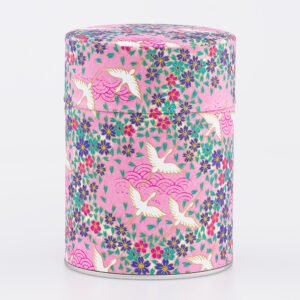 Boîte à thé washi chiyogami artisanale française - Masuda