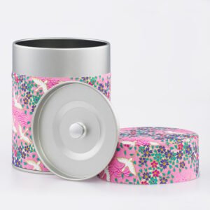 Boîte à thé washi chiyogami artisanale française - Masuda