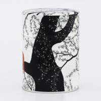 Traditional illustrated French handcrafted tea box - La Sieste