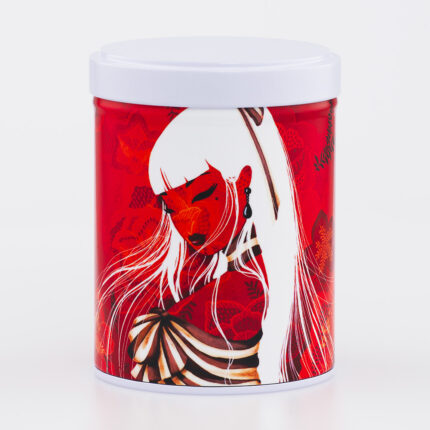 Boîte à thé empilable illustrée artisanale française - Honoka par Misstigri