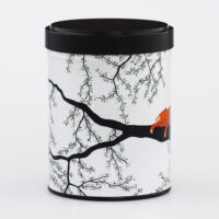 French handcrafted illustrated stackable tea box - La Sieste