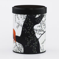 French handcrafted illustrated stackable tea box - La Sieste