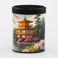 Boîte à thé empilable illustrée artisanale française - Mugi