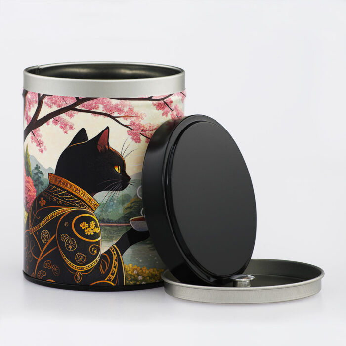 Boîte à thé empilable illustrée artisanale française - Mugi