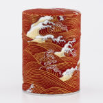 French handmade washi chiyogami tea box - Gobo