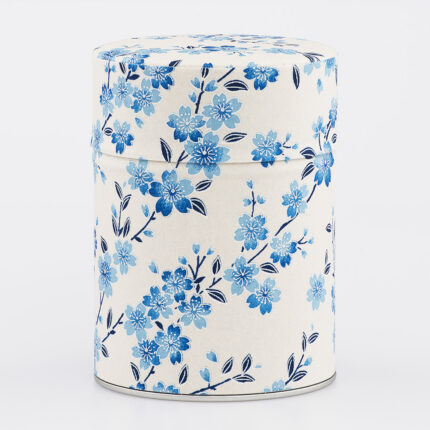 Boîte à thé washi chiyogami artisanale française - Hidaka