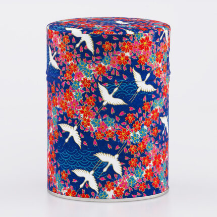 Boîte à thé washi chiyogami artisanale française - Hokin
