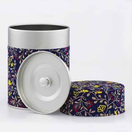 Boîte à thé washi chiyogami artisanale française - Imabari