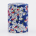 French handmade washi chiyogami tea box - Kawazu