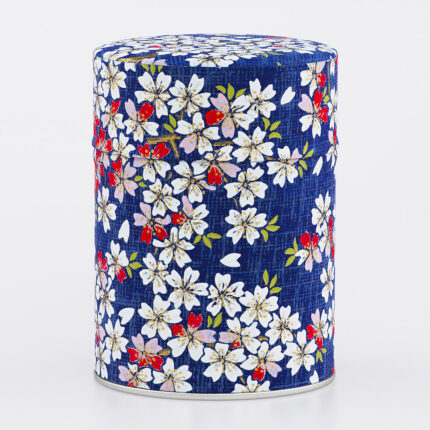 Boîte à thé washi chiyogami artisanale française - Kawazu