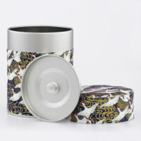 Boîte à thé washi chiyogami artisanale française - Norisuke