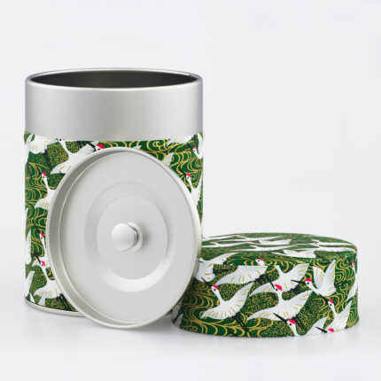 Boîte à thé washi chiyogami artisanale française - Seicho