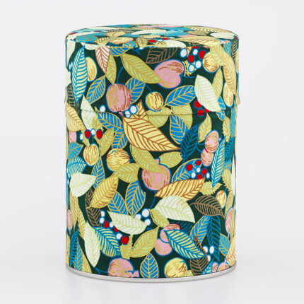Boîte à thé washi chiyogami artisanale française - Tajimi