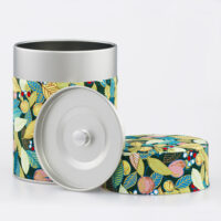 Boîte à thé washi chiyogami artisanale française - Tajimi