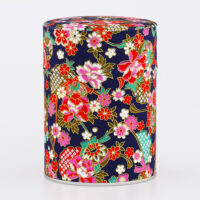 Boîte à thé washi chiyogami artisanale française - Tamano