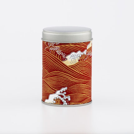 Petite boîte à thé washi chiyogami artisanale française - Gobo