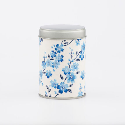 Petite boîte à thé washi chiyogami artisanale française - Hidaka