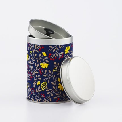 Petite boîte à thé washi chiyogami artisanale française - Imabari