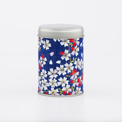 Petite boîte à thé washi chiyogami artisanale française - Kawazu
