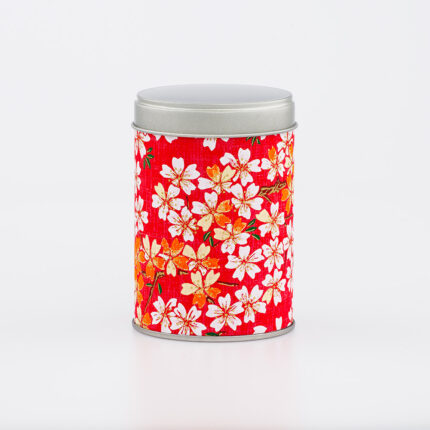 Petite boîte à thé washi chiyogami artisanale française - Kihoku