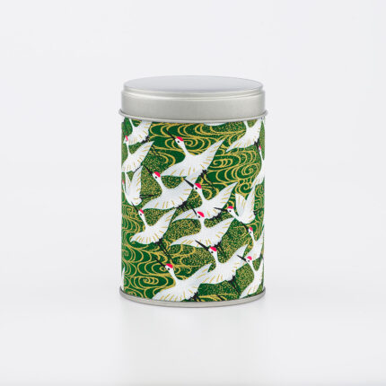 Petite boîte à thé washi chiyogami artisanale française - Seicho