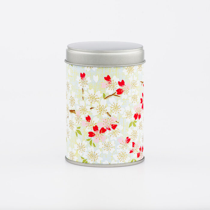 Petite boîte à thé washi chiyogami artisanale française - Yanai