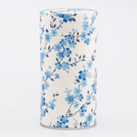 Grande boîte à thé washi chiyogami artisanale française - Hidaka