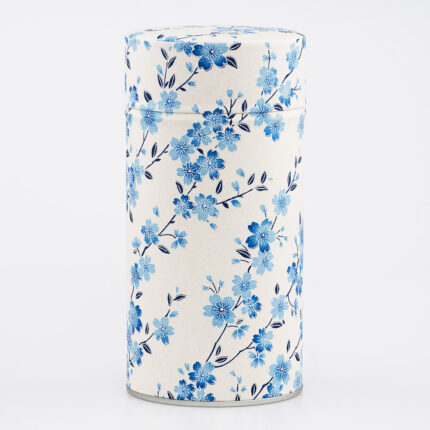 Grande boîte à thé washi chiyogami artisanale française - Hidaka