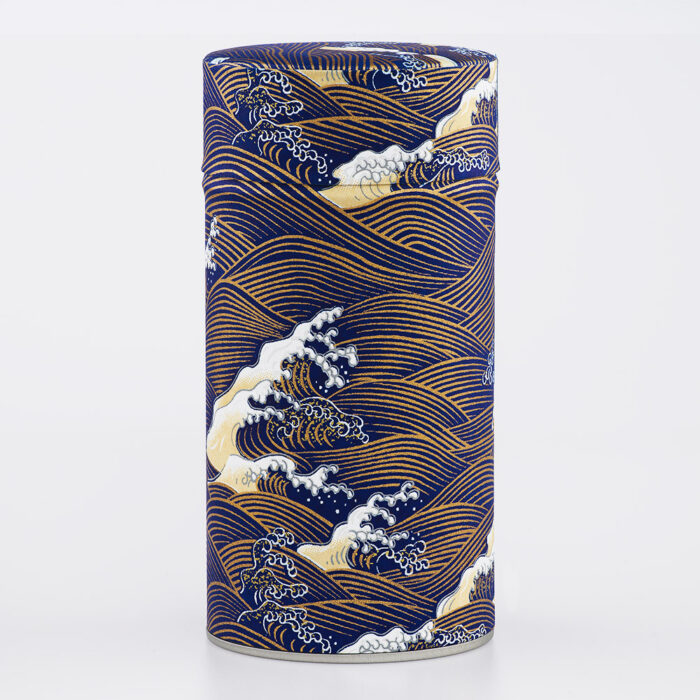 Grande scatola da tè francese washi chiyogami fatta a mano - Kurotaki