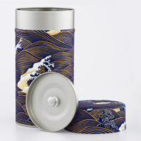 Grande scatola da tè francese washi chiyogami fatta a mano - Kurotaki