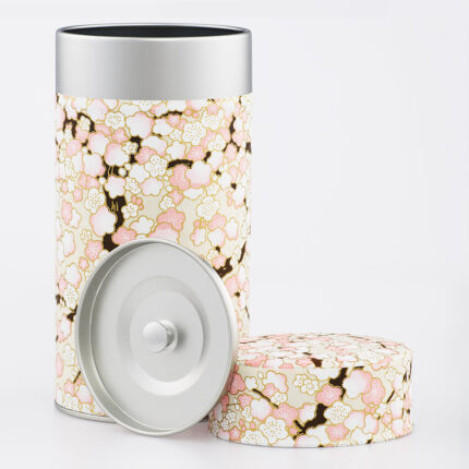 Grande boîte à thé washi chiyogami artisanale française - Machi