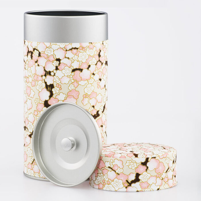 Grande scatola da tè washi chiyogami francese fatta a mano - Machi