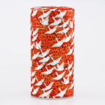 Grande boîte à thé washi chiyogami artisanale française - Minabe