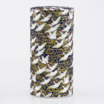 Grande boîte à thé washi chiyogami artisanale française - Seicho
