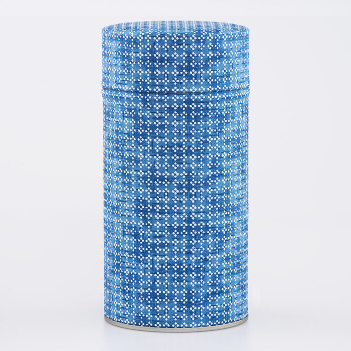 Grande boîte à thé washi chiyogami artisanale française - Sakuma
