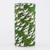 Grande boîte à thé washi chiyogami artisanale française - Seicho