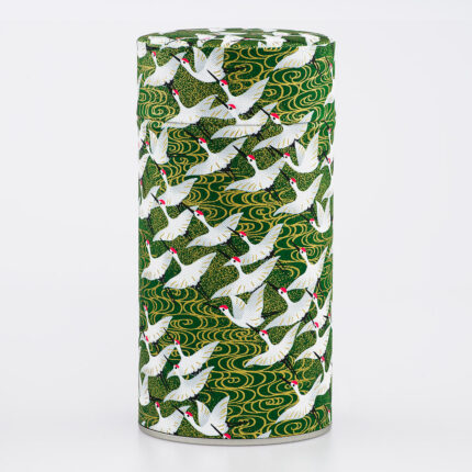 Grande boîte à thé washi chiyogami artisanale française - Seicho