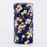 Grande boîte à thé washi chiyogami artisanale française - Soshino