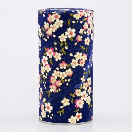 Grande boîte à thé washi chiyogami artisanale française - Soshino