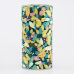 Large French handmade washi chiyogami tea box - Tajimi