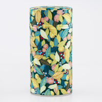 Grande boîte à thé washi chiyogami artisanale française - Tajimi