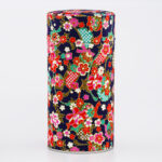 Grande scatola da tè washi chiyogami francese fatta a mano - Tamano