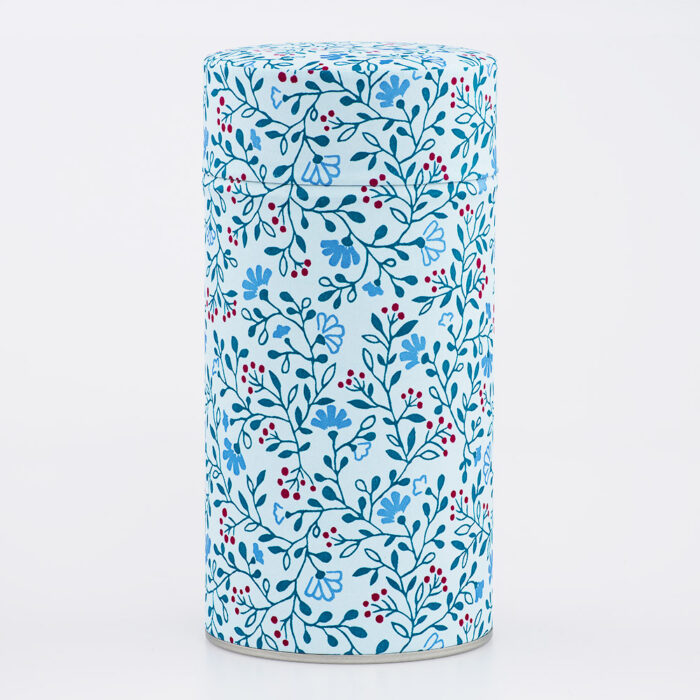Grande boîte à thé washi chiyogami artisanale française - Uchiko