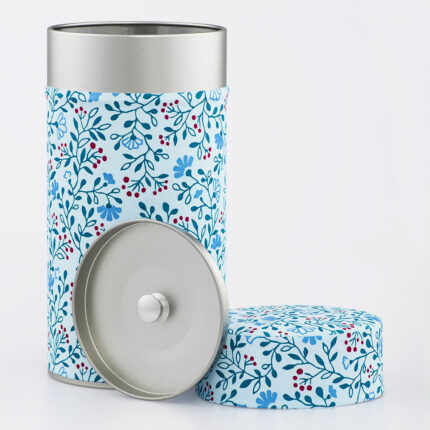 Grande boîte à thé washi chiyogami artisanale française - Uchiko