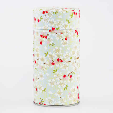 Grande boîte à thé washi chiyogami artisanale française - Yanai